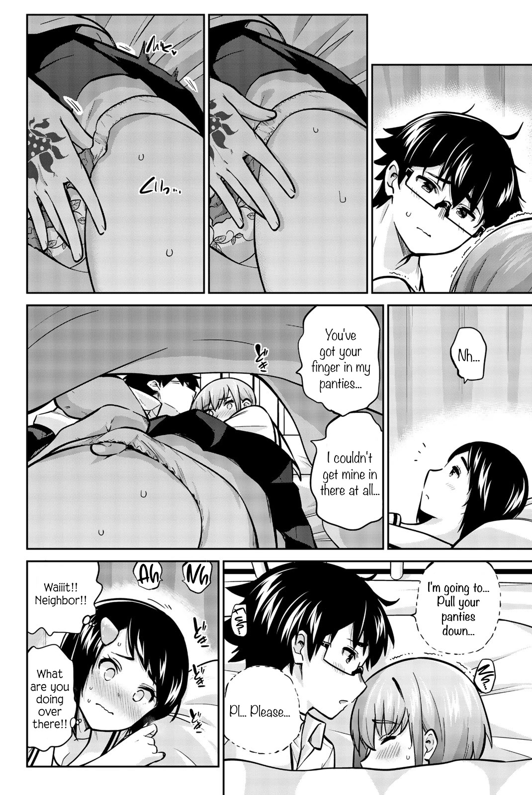 Onegai, Nugashite. Chapter 41 page 10 - Chapter 41: The World Beyond a Piece of Cloth