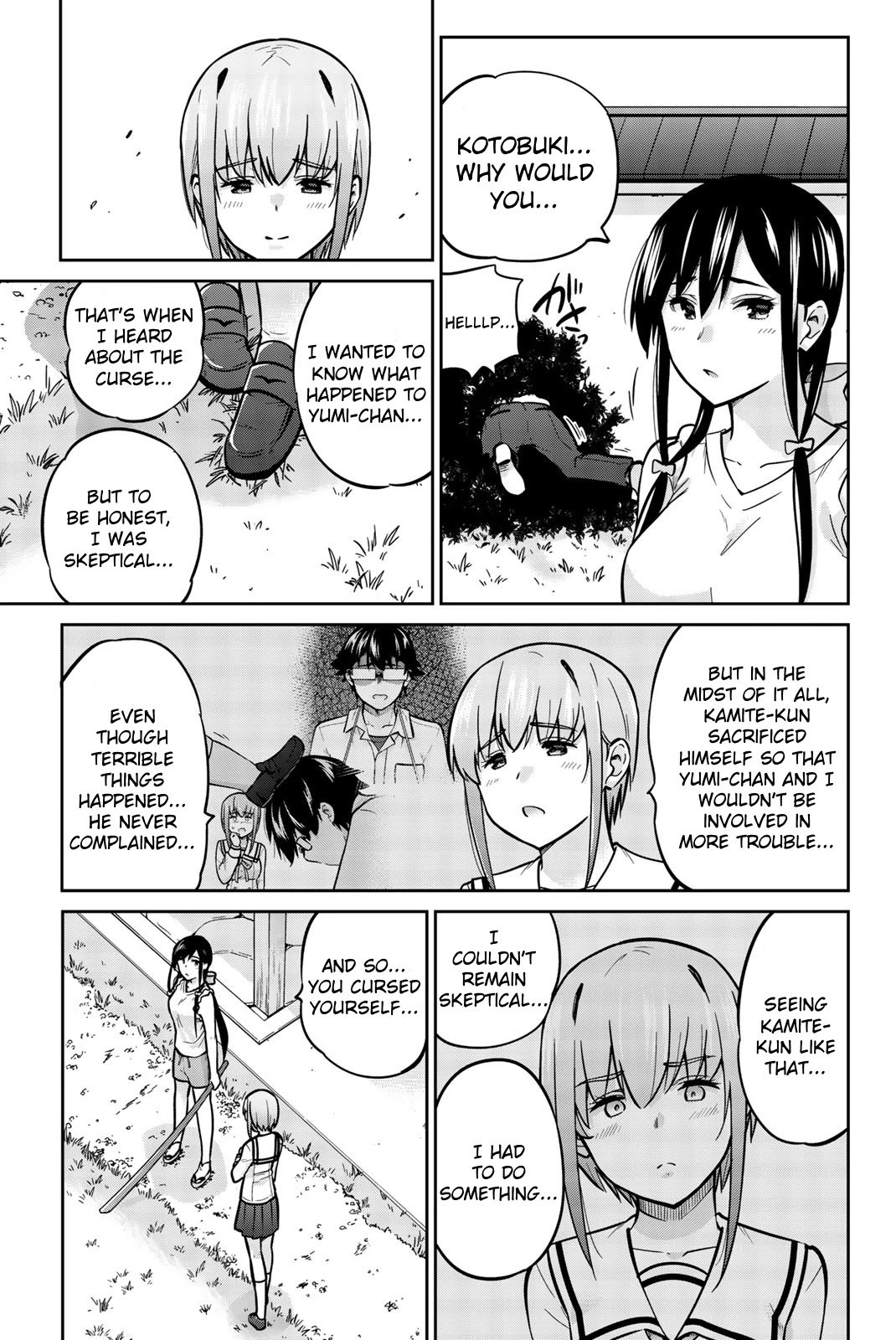 Onegai, Nugashite. Chapter 42 page 11 - Chapter 42: Between Tsubasa and Kotobuki