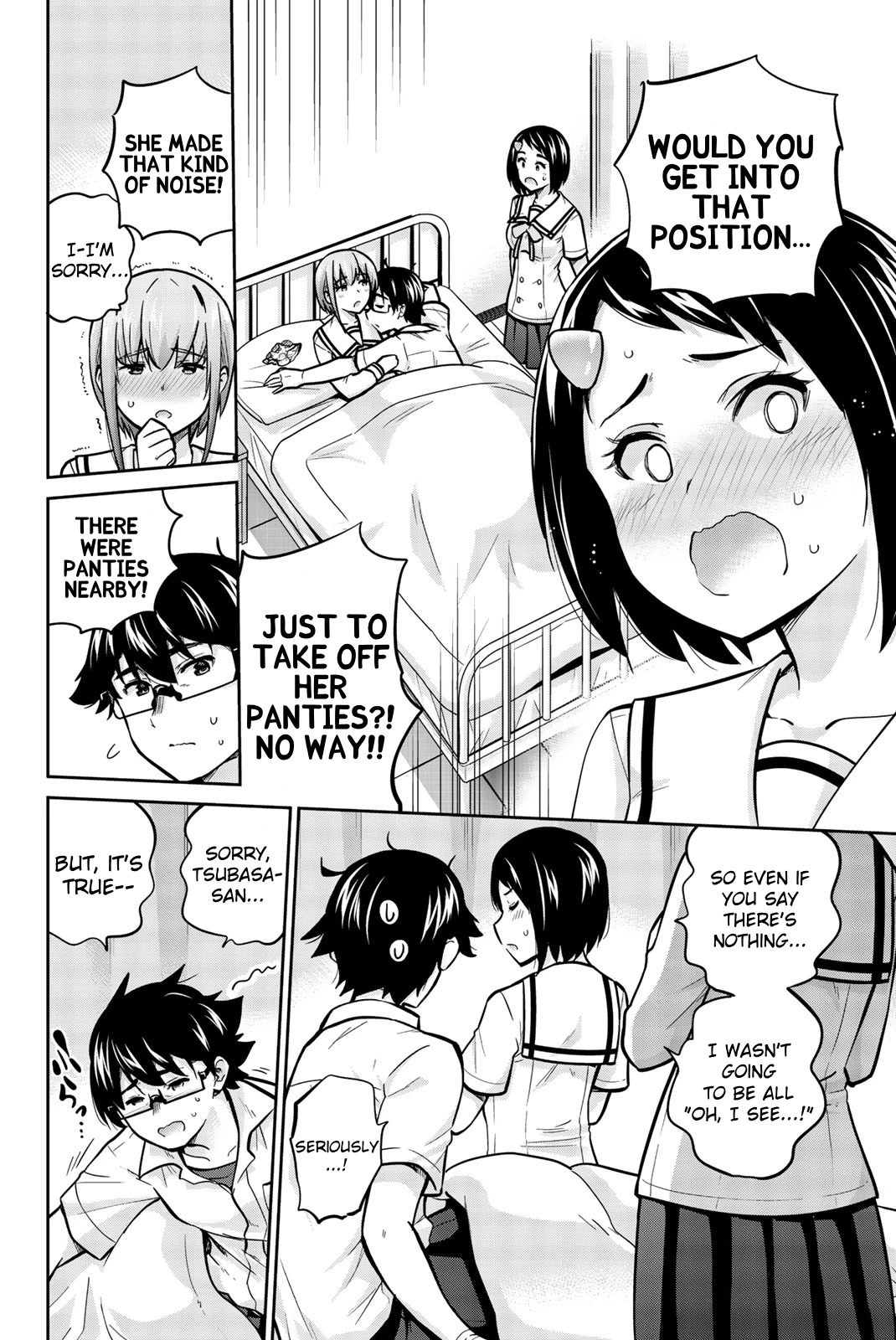 Onegai, Nugashite. Chapter 42 page 4 - Chapter 42: Between Tsubasa and Kotobuki