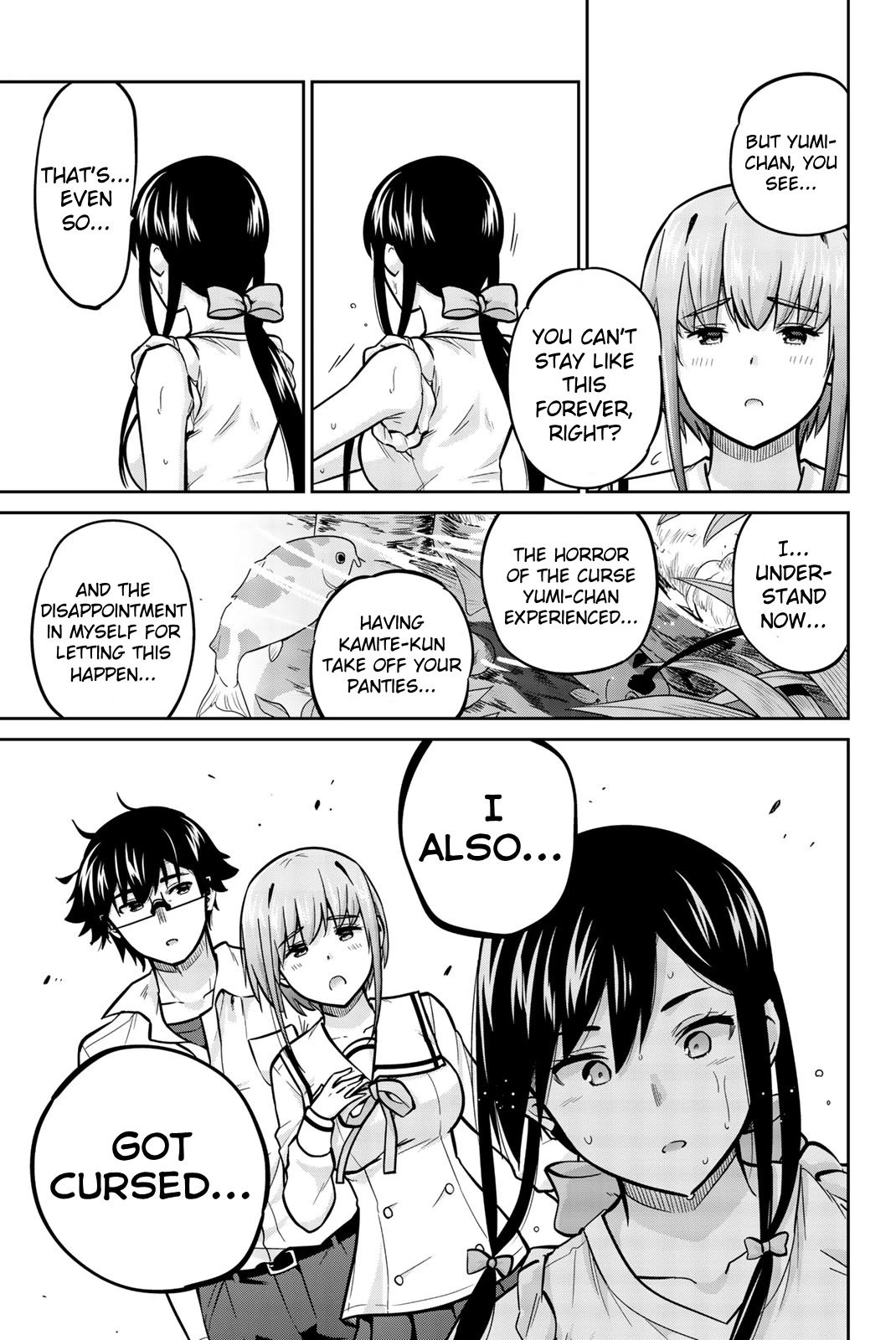 Onegai, Nugashite. Chapter 42 page 9 - Chapter 42: Between Tsubasa and Kotobuki