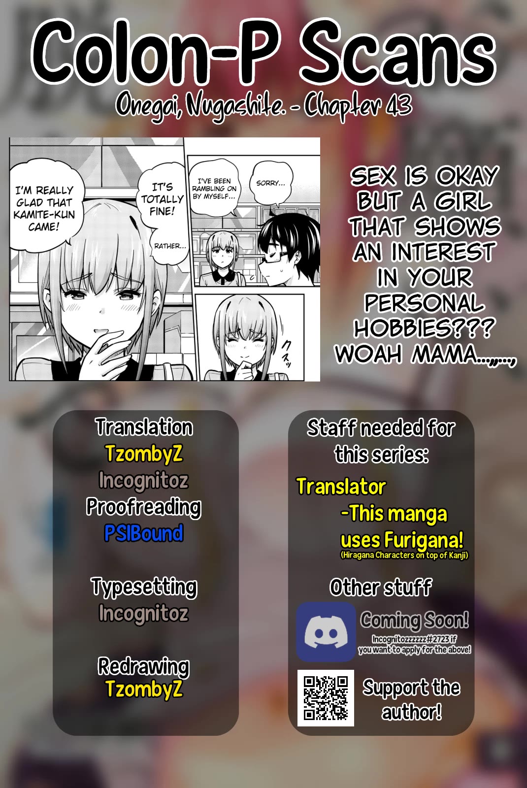 Onegai, Nugashite. Chapter 43 page 22 - Chapter 43: Dating With Kotobuki-san