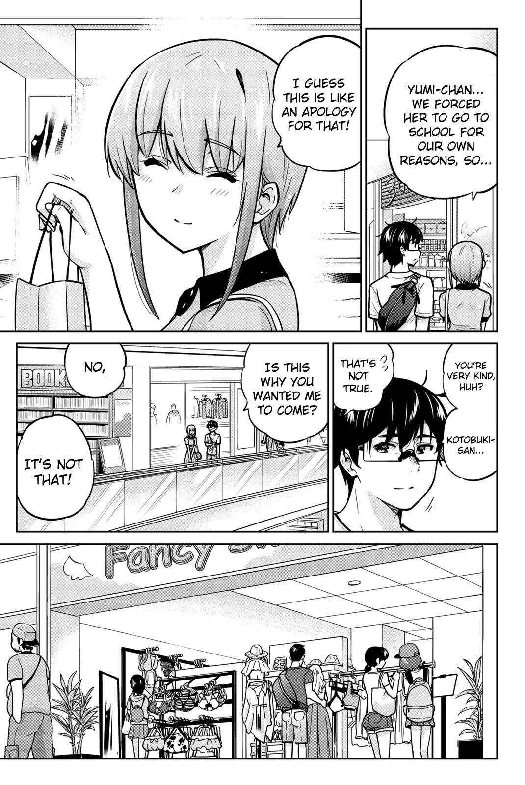Onegai, Nugashite. Chapter 43 page 5 - Chapter 43: Dating With Kotobuki-san