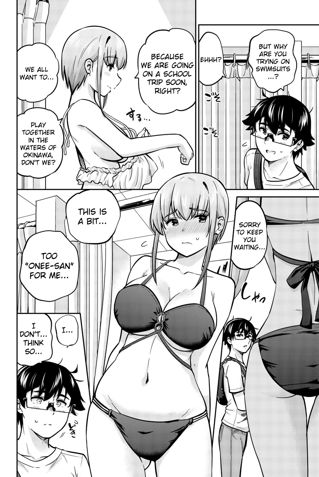 Onegai, Nugashite. Chapter 43 page 8 - Chapter 43: Dating With Kotobuki-san