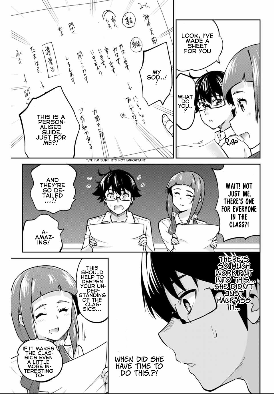 Onegai, Nugashite. Chapter 5 page 14 - Chapter 5