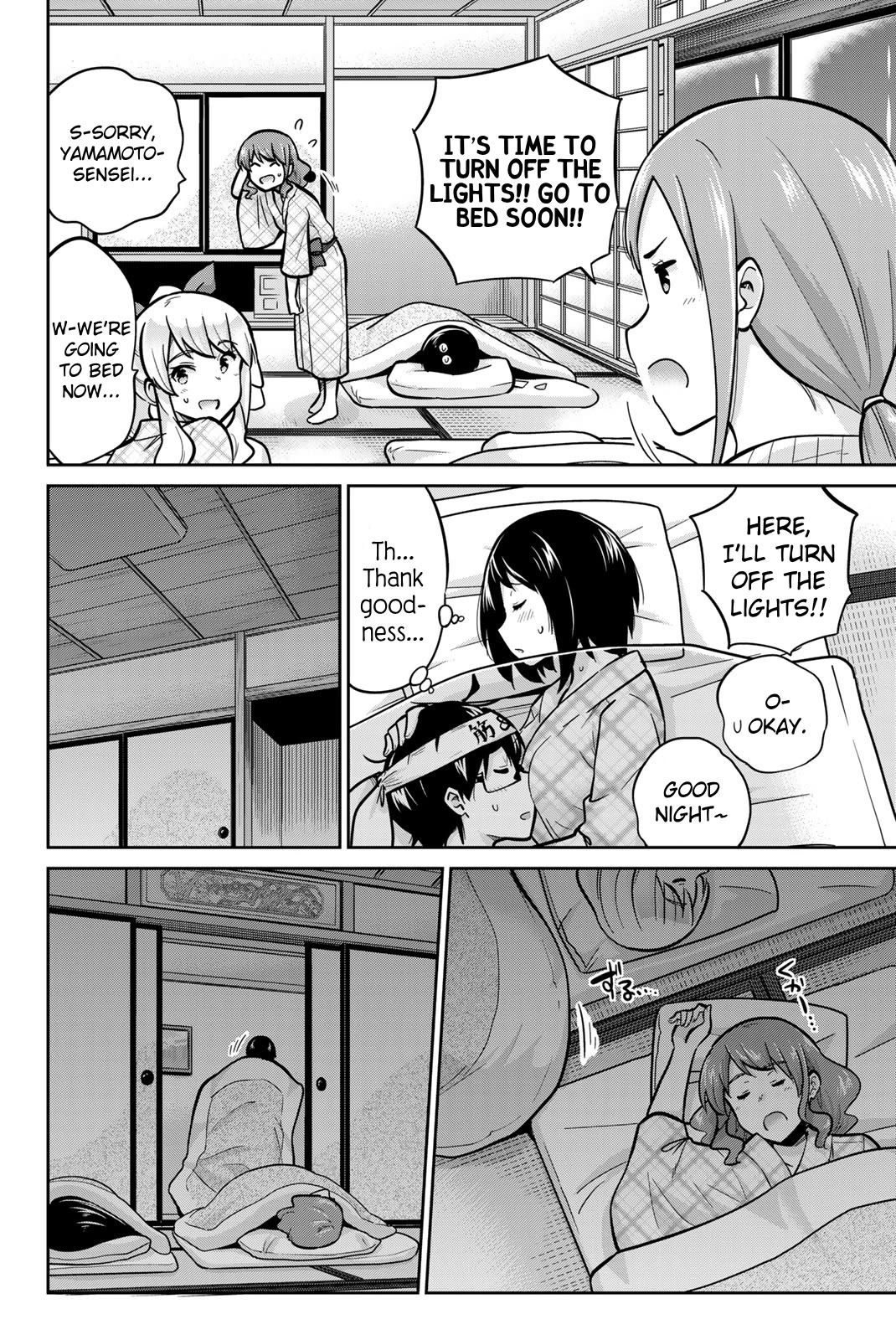 Onegai, Nugashite. Chapter 50 page 8 - Chapter 50: In the Futon of Tsubasa