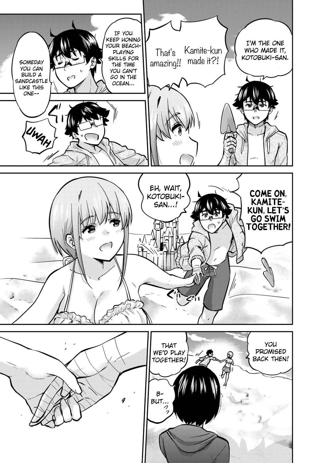 Onegai, Nugashite. Chapter 51 page 4 - Chapter 51: Summer!! Okinawa!! Sea!!