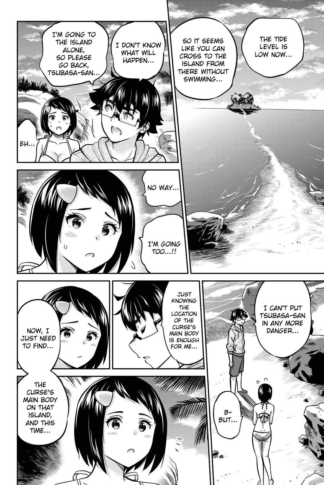 Onegai, Nugashite. Chapter 57 page 10 - Chapter 57: Tsubasa and Going to Heart Island