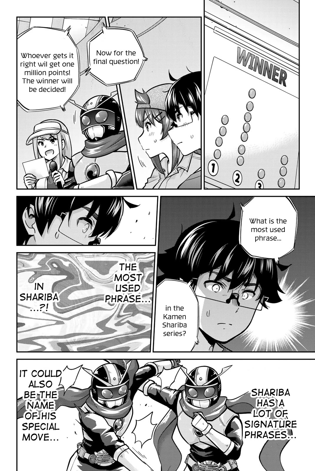 Onegai, Nugashite. Chapter 67 page 12 - Chapter 67: Chinatsu's Summer! Love for Shariba!