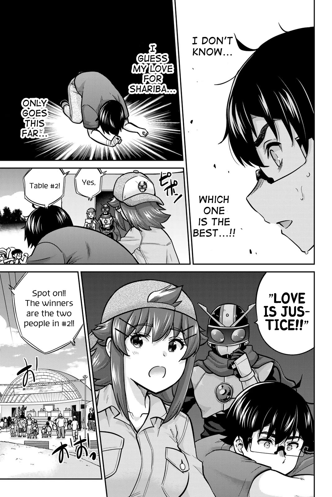 Onegai, Nugashite. Chapter 67 page 13 - Chapter 67: Chinatsu's Summer! Love for Shariba!