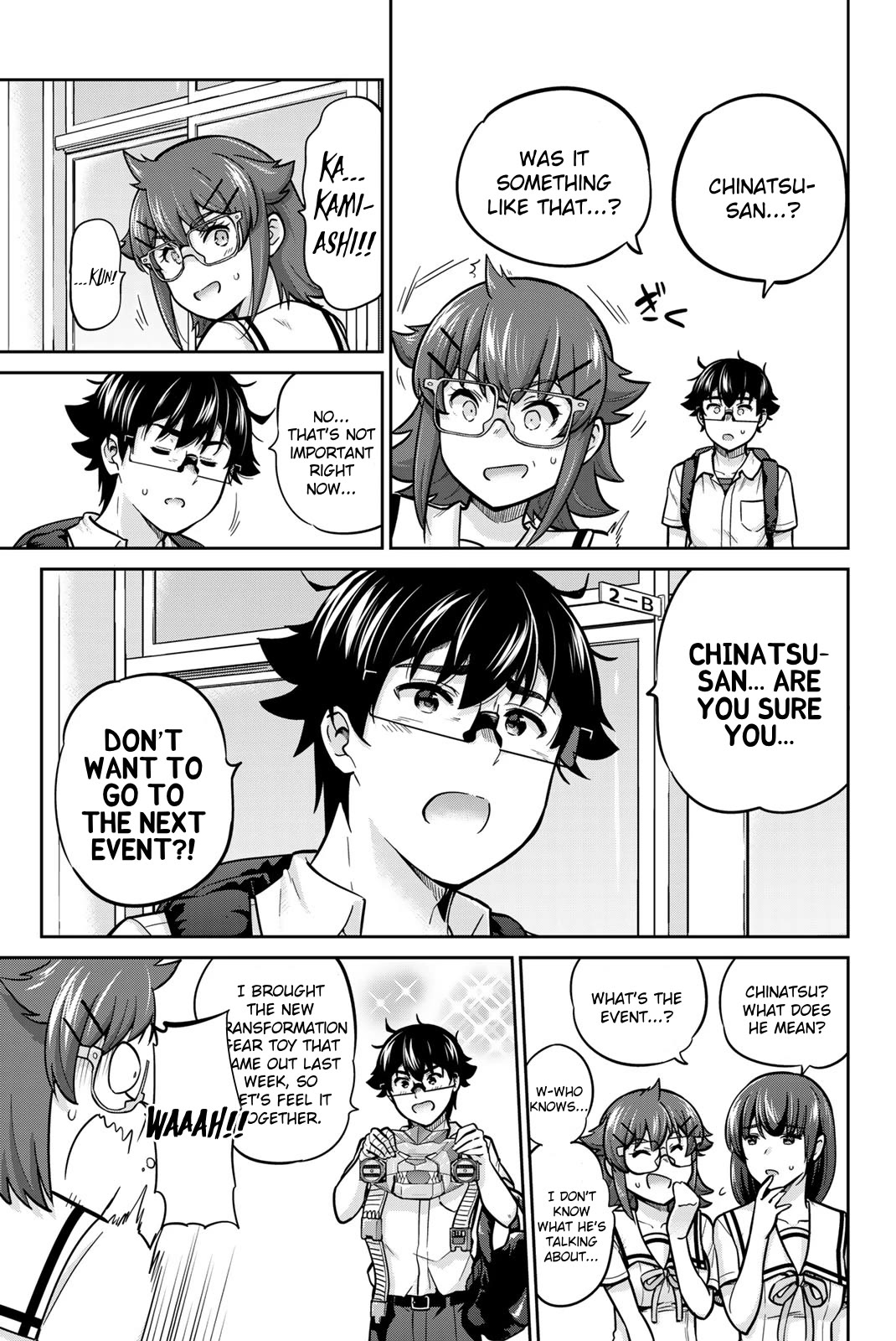 Onegai, Nugashite. Chapter 68 page 3 - Chapter 68: False Self, True Self