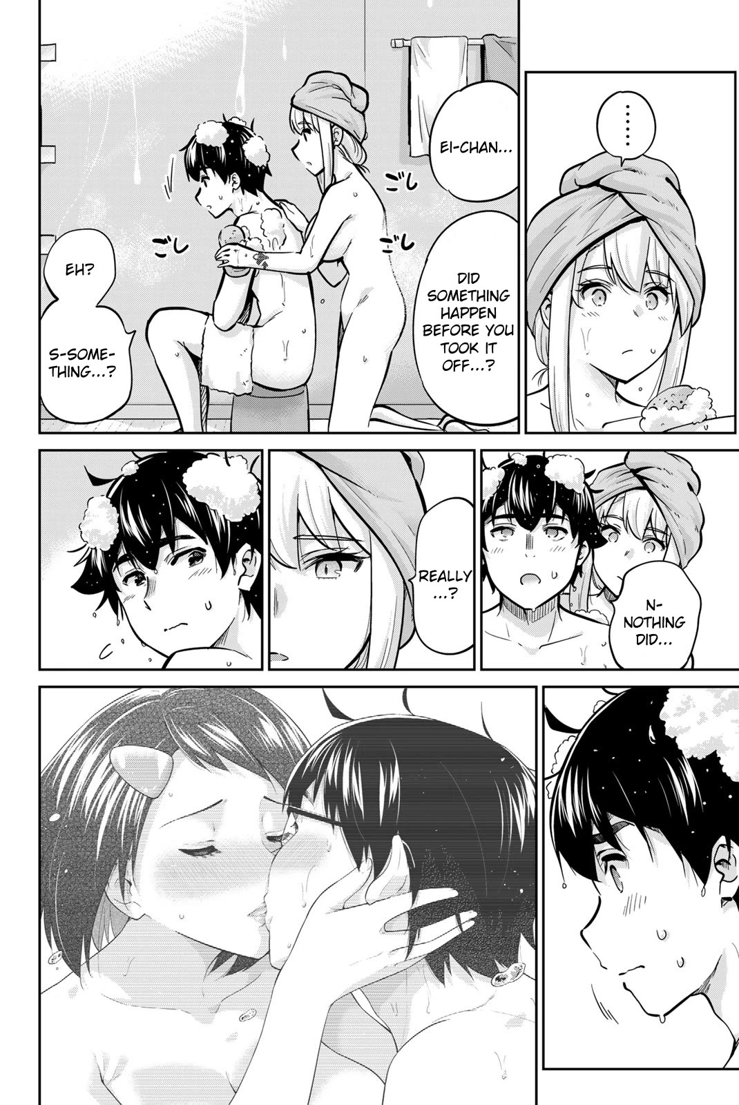 Onegai, Nugashite. Chapter 70 page 10 - Chapter 70: Naked Dating ❤️