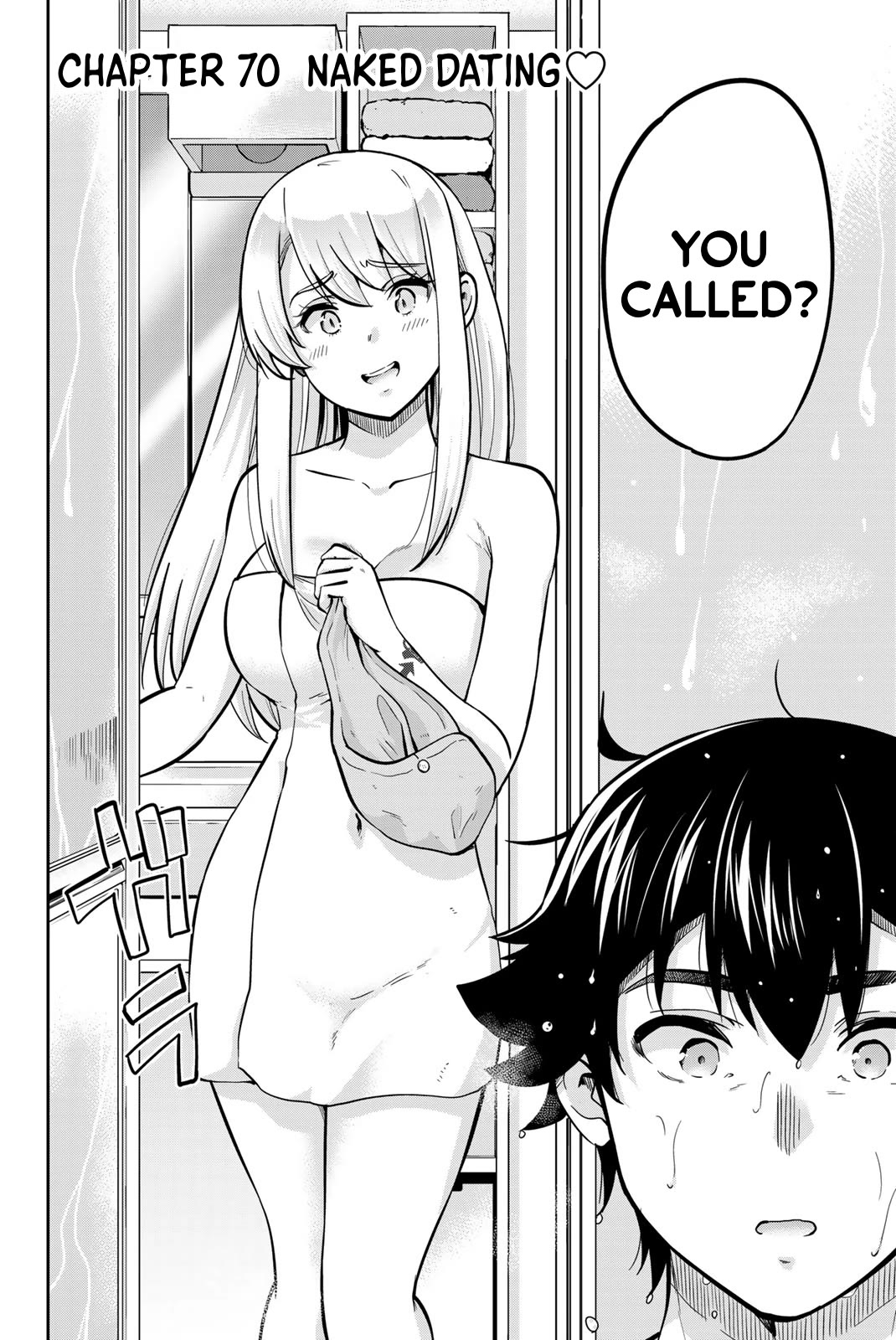 Onegai, Nugashite. Chapter 70 page 2 - Chapter 70: Naked Dating ❤️