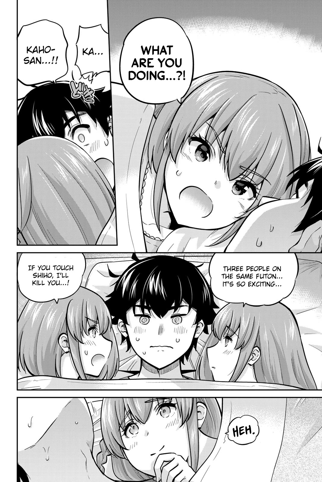 Onegai, Nugashite. Chapter 71 page 14 - Chapter 71: Kaho-san and Shiho-san
