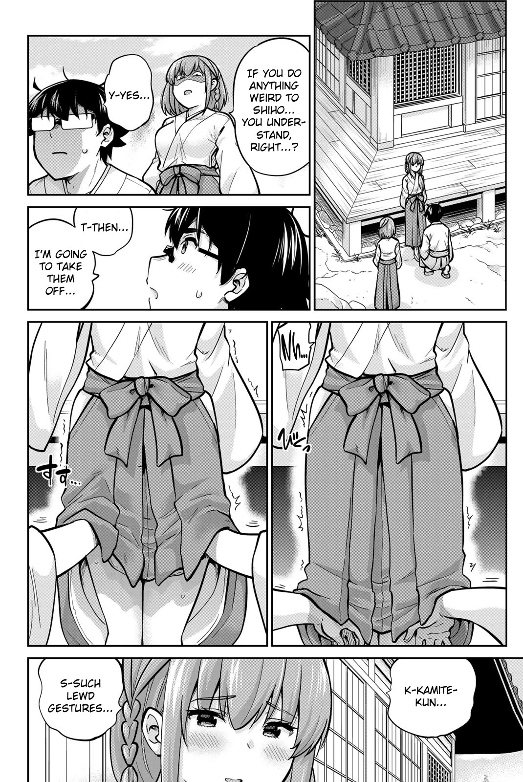 Onegai, Nugashite. Chapter 72 page 10 - Chapter 72: Miko Miko Panties