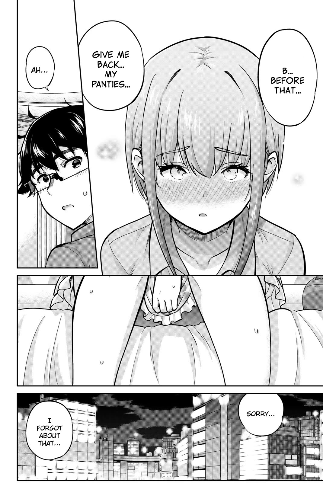 Onegai, Nugashite. Chapter 82 page 16 - Chapter 82: Courage, and Beyond...