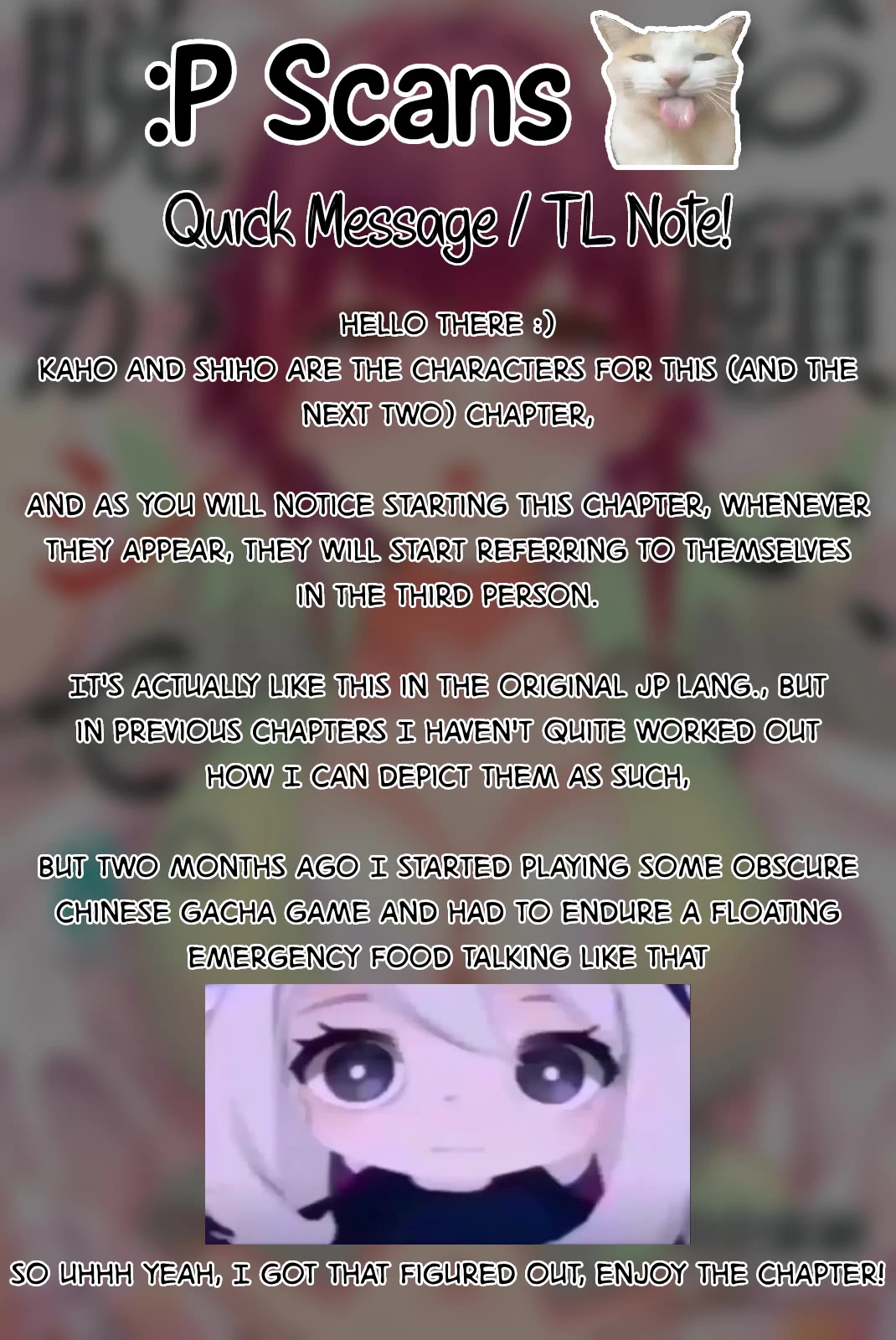 Onegai, Nugashite. Chapter 83 page 1 - Chapter 83: The Location of the Sealing Stone