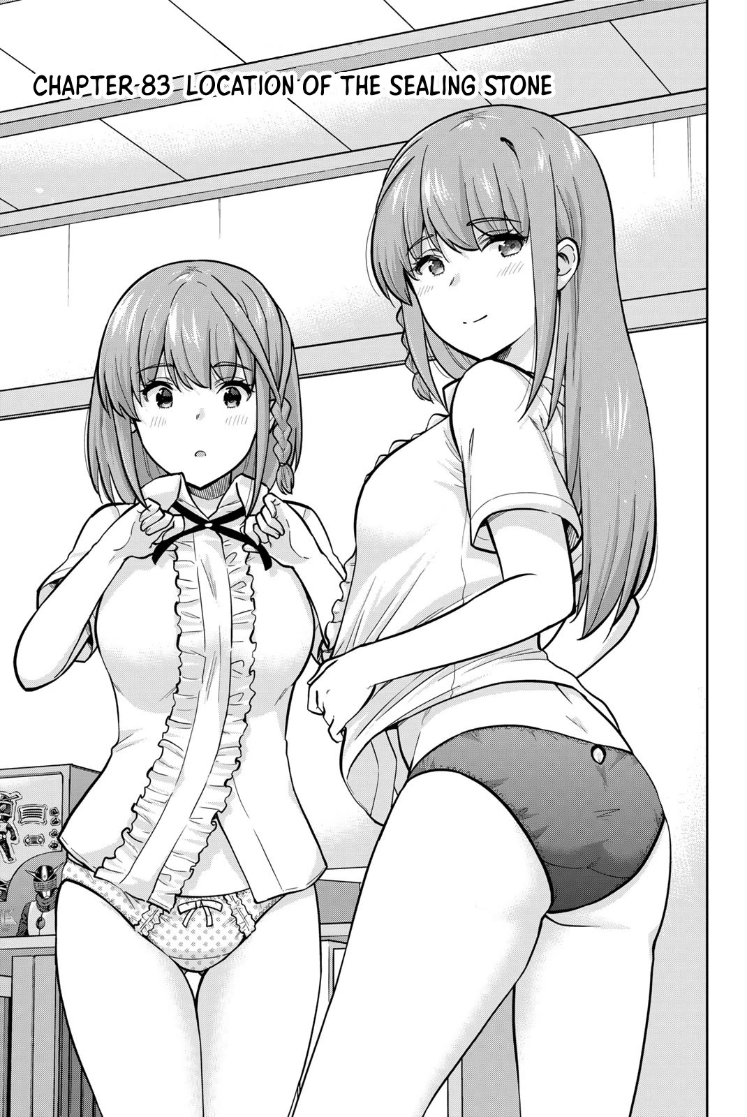 Onegai, Nugashite. Chapter 83 page 2 - Chapter 83: The Location of the Sealing Stone