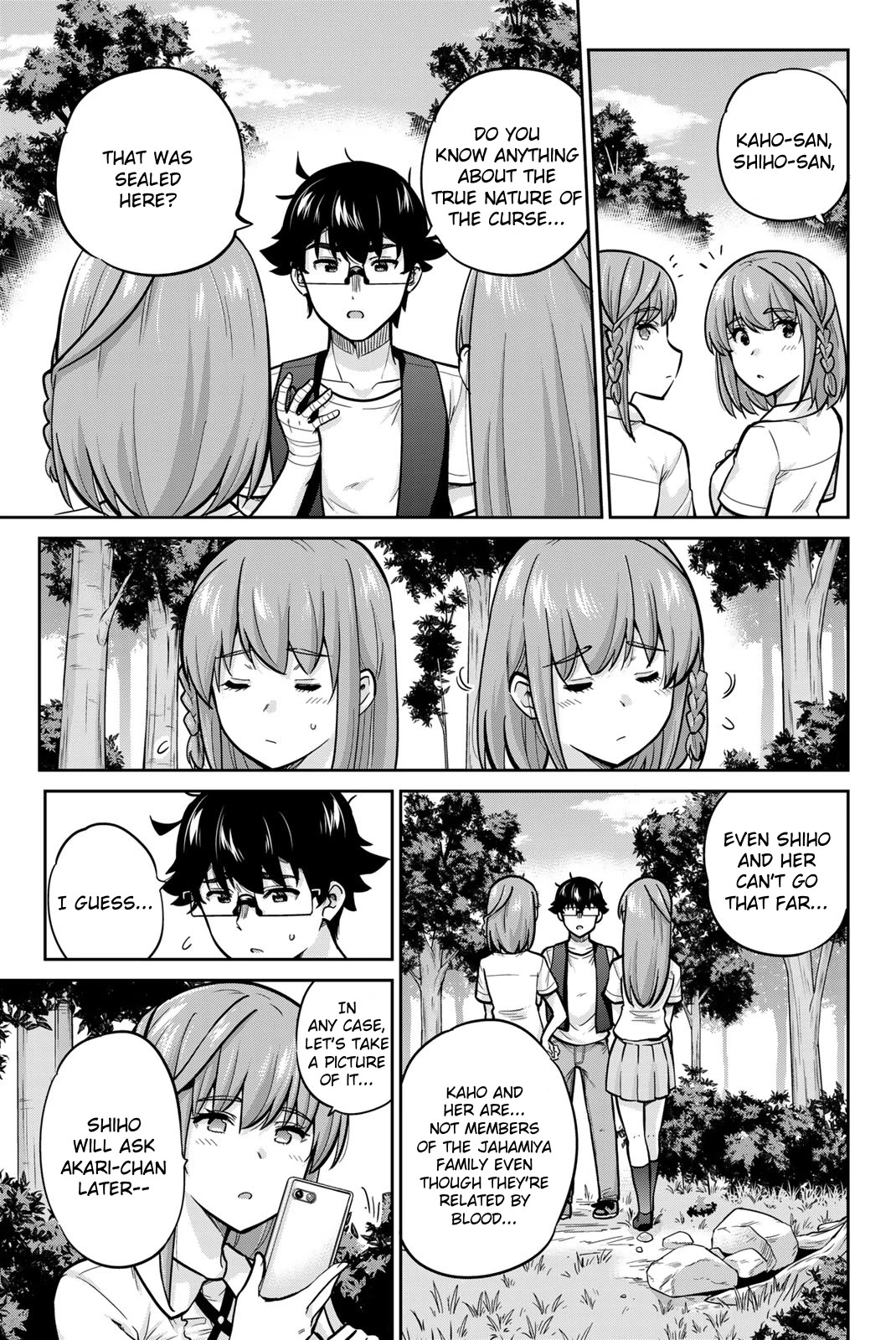 Onegai, Nugashite. Chapter 83 page 6 - Chapter 83: The Location of the Sealing Stone