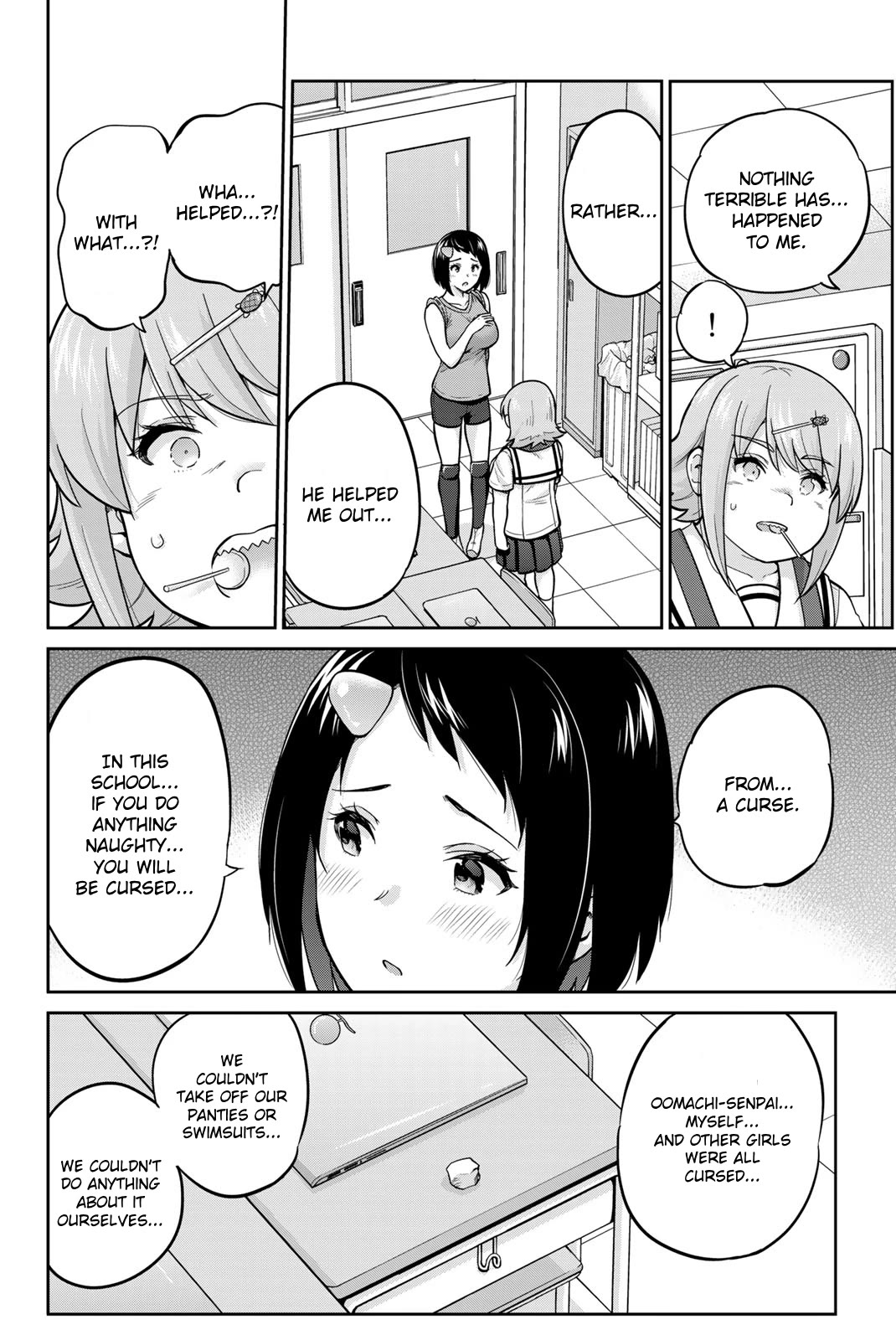 Onegai, Nugashite. Chapter 86 page 8 - Chapter 86: That's Kamite (Part One)