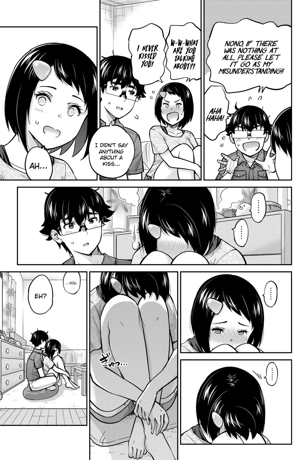 Onegai, Nugashite. Chapter 88 page 13 - Chapter 88: I... Kissed You...
