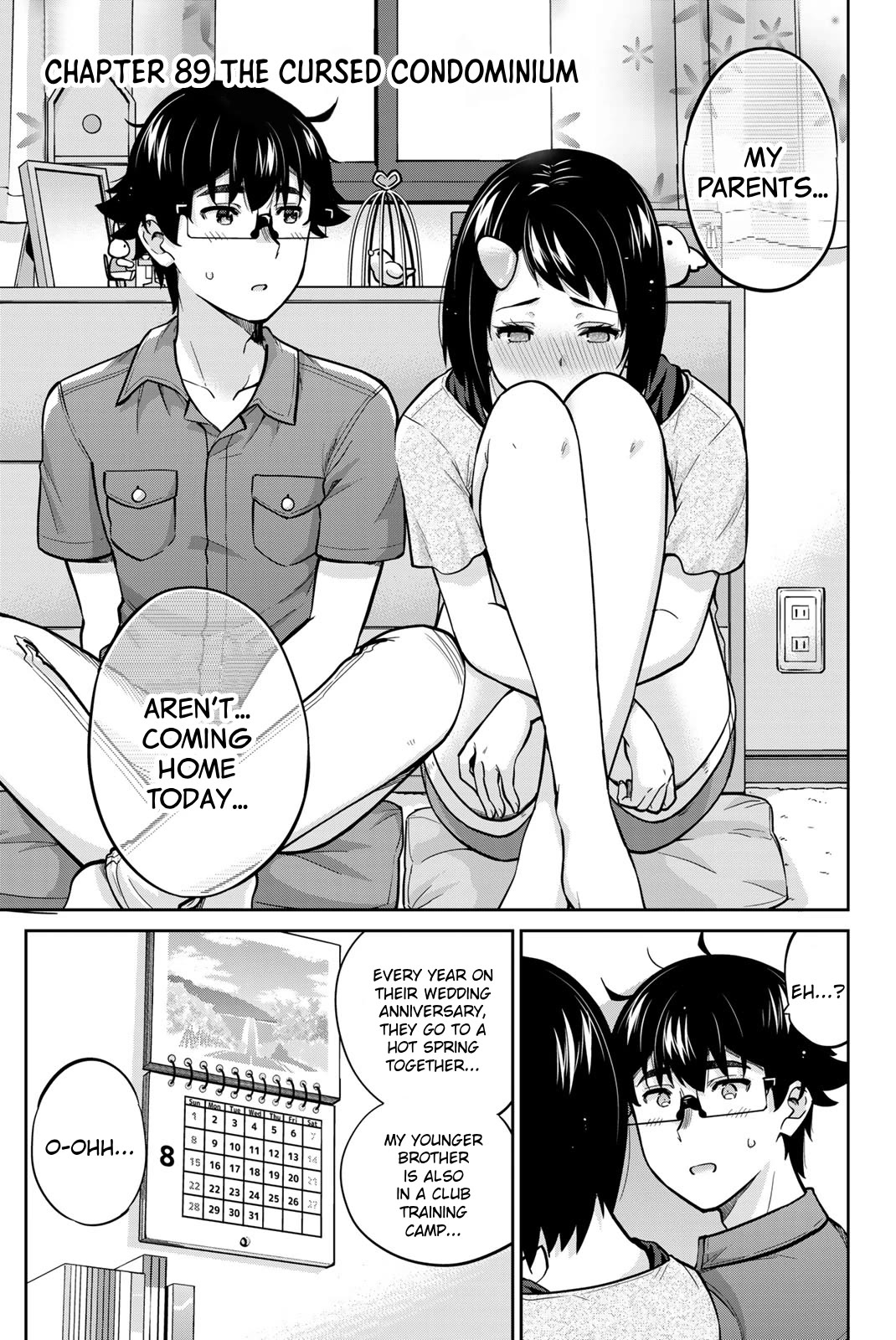 Onegai, Nugashite. Chapter 89 page 1 - Chapter 89: The Cursed Condominium