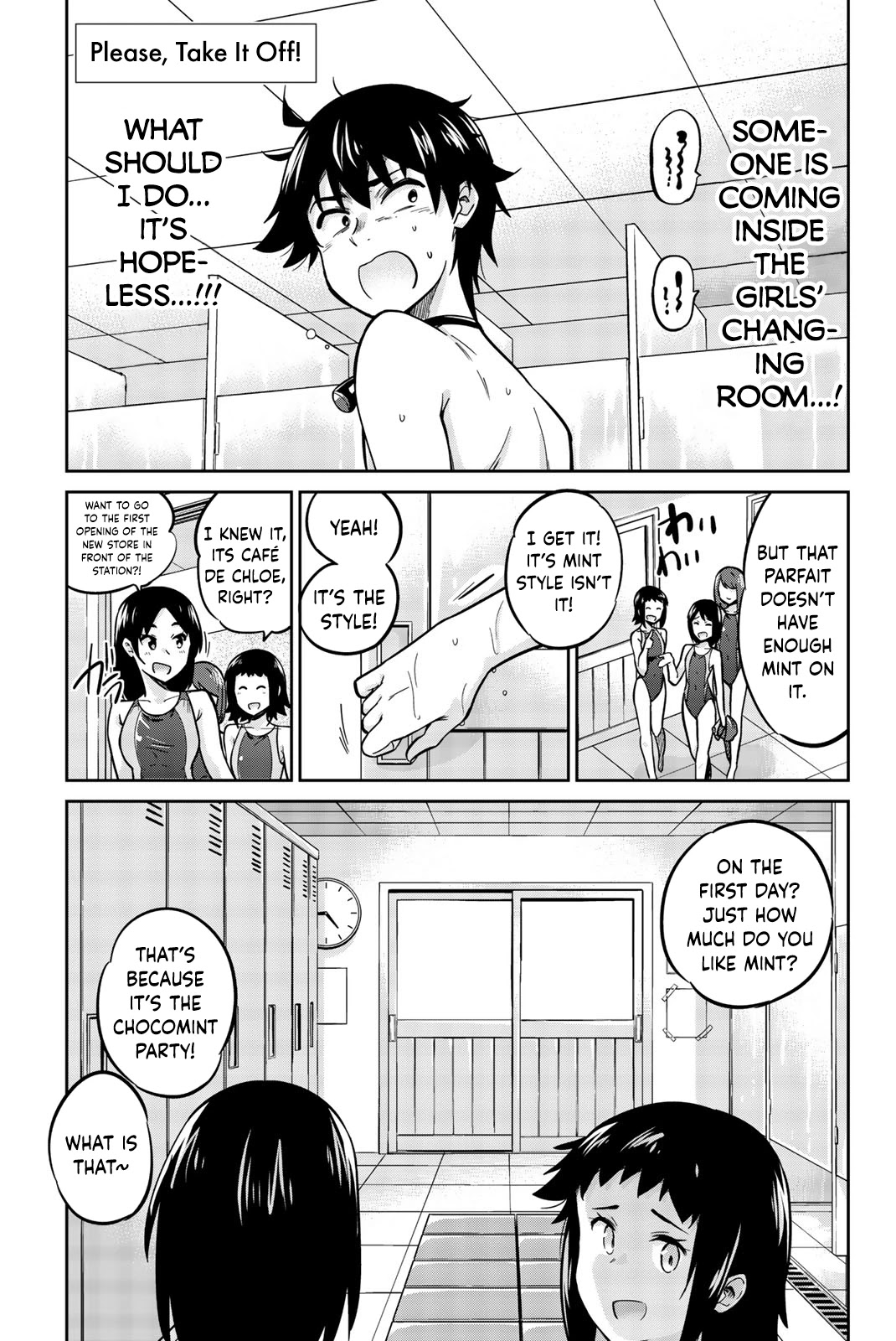 Onegai, Nugashite. Chapter 9 page 1 - Chapter 9: Another Secret