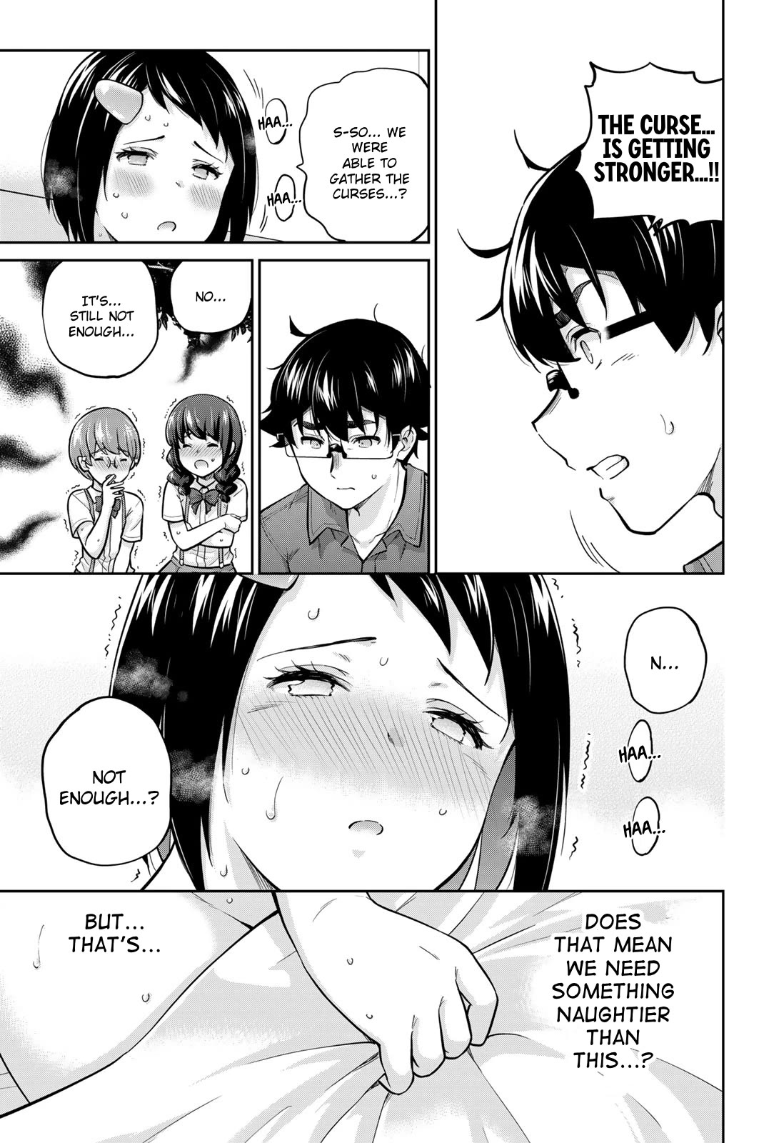 Onegai, Nugashite. Chapter 91 page 8 - Chapter 91: Do You Want To Rub My Boobs?