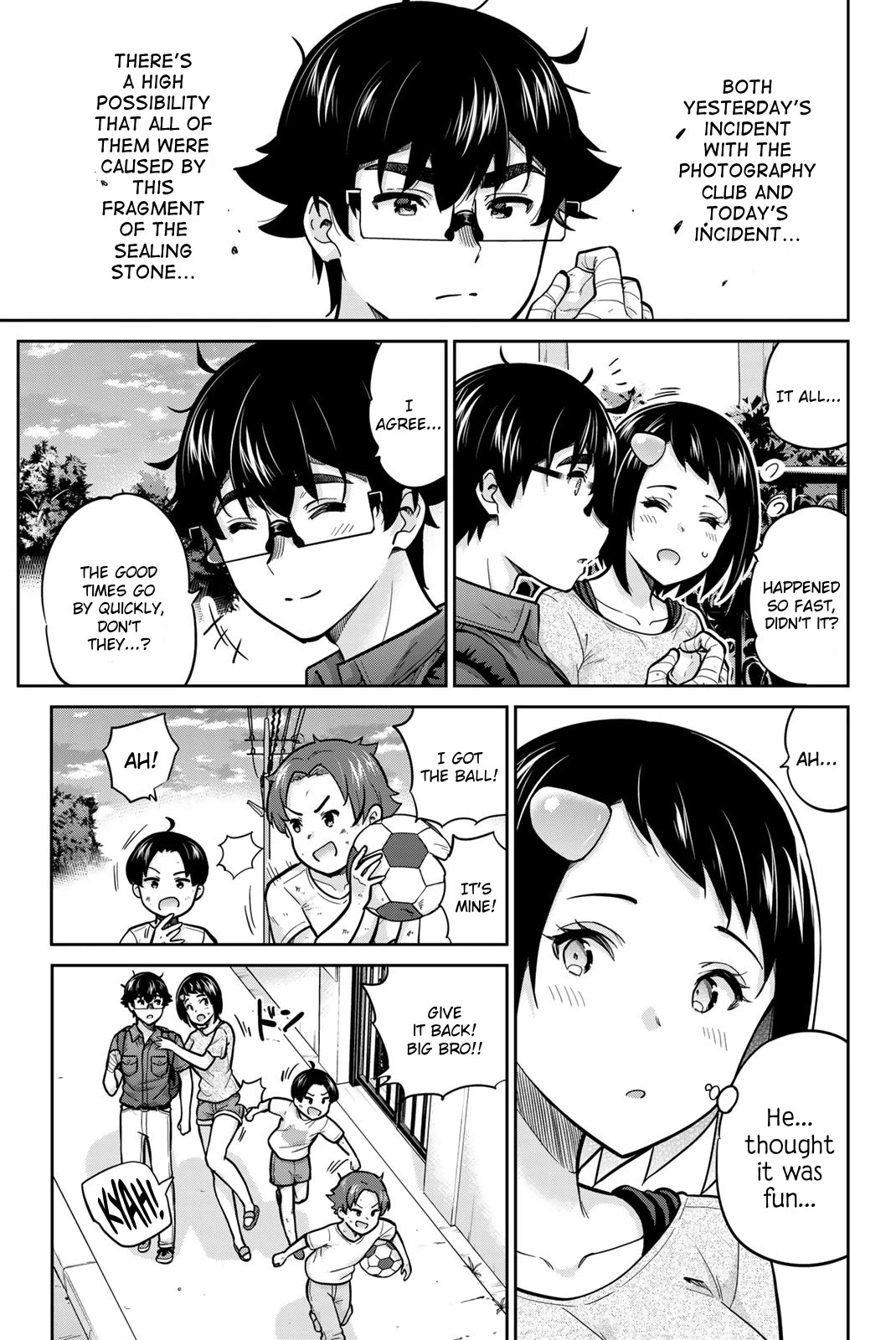 Onegai, Nugashite. Chapter 93 page 13 - Chapter 93: "I Did It..."