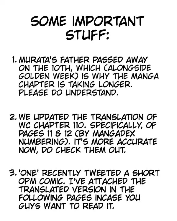 Onepunch-Man (ONE) Chapter 113 page 22 - Chapter 113