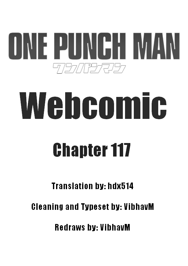 Onepunch-Man (ONE) Chapter 117 page 1 - Chapter 117