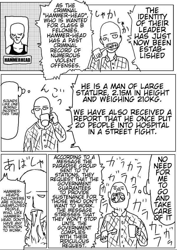 Onepunch-Man (ONE) Chapter 12.3 page 8 - Chapter 12 v3