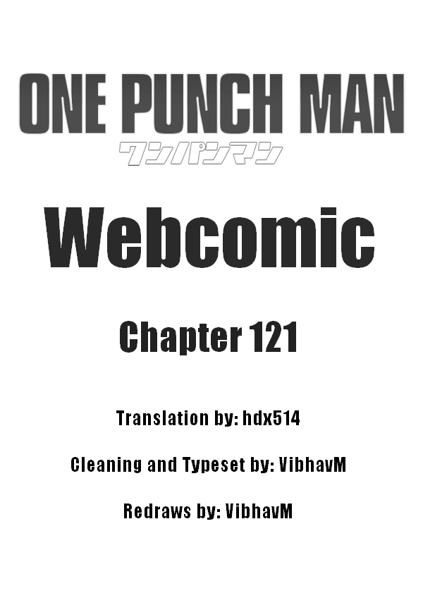 Onepunch-Man (ONE) Chapter 121 page 1 - Chapter 121