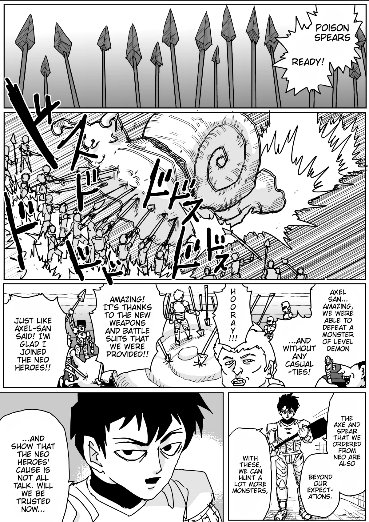 Onepunch-Man (ONE) Chapter 127 page 4 - Chapter 127