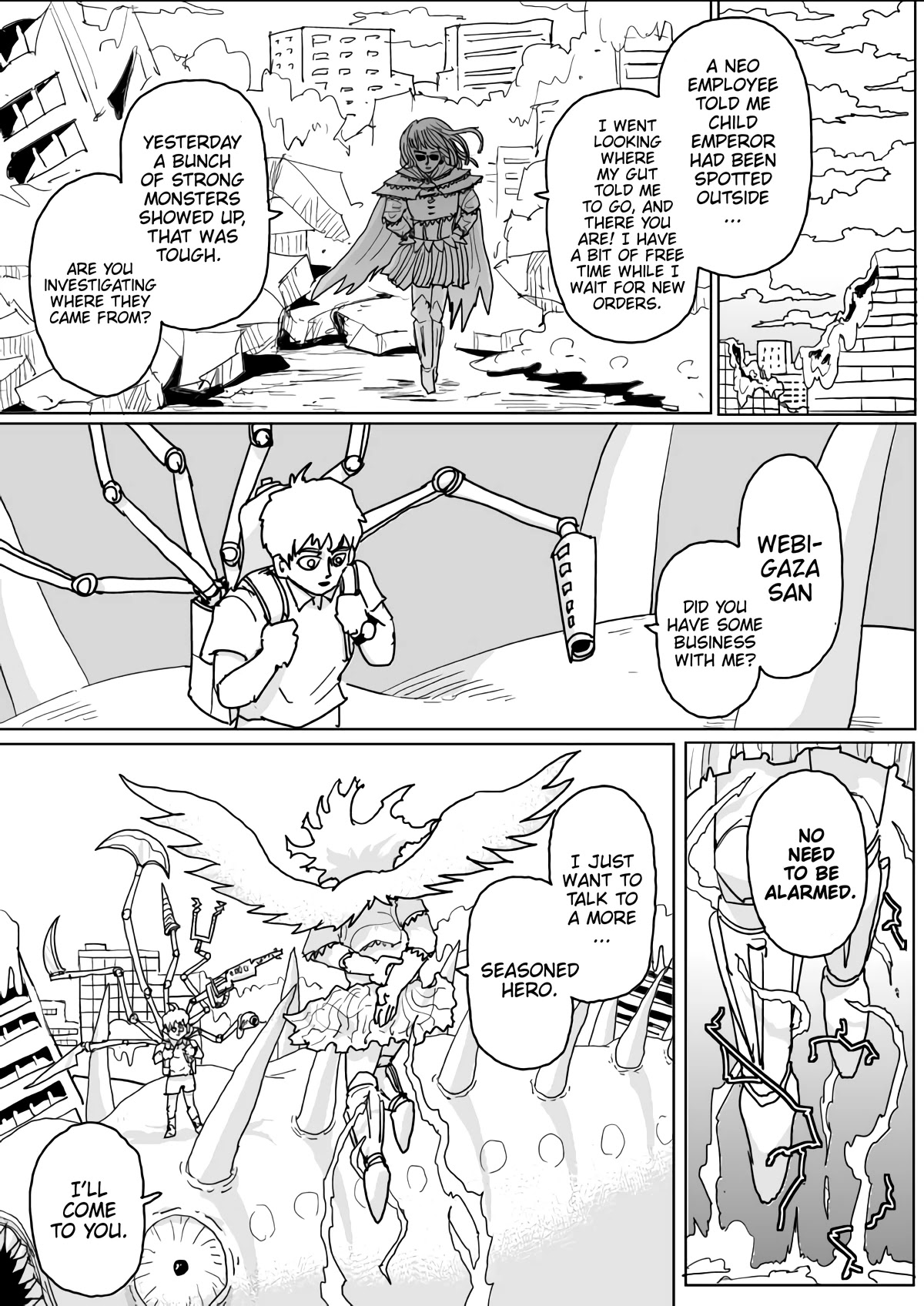 Onepunch-Man (ONE) Chapter 131 page 4 - Chapter 131