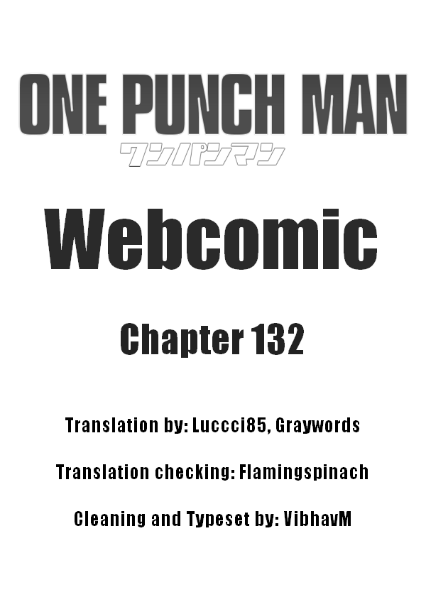 Onepunch-Man (ONE) Chapter 132 page 1 - Chapter 132