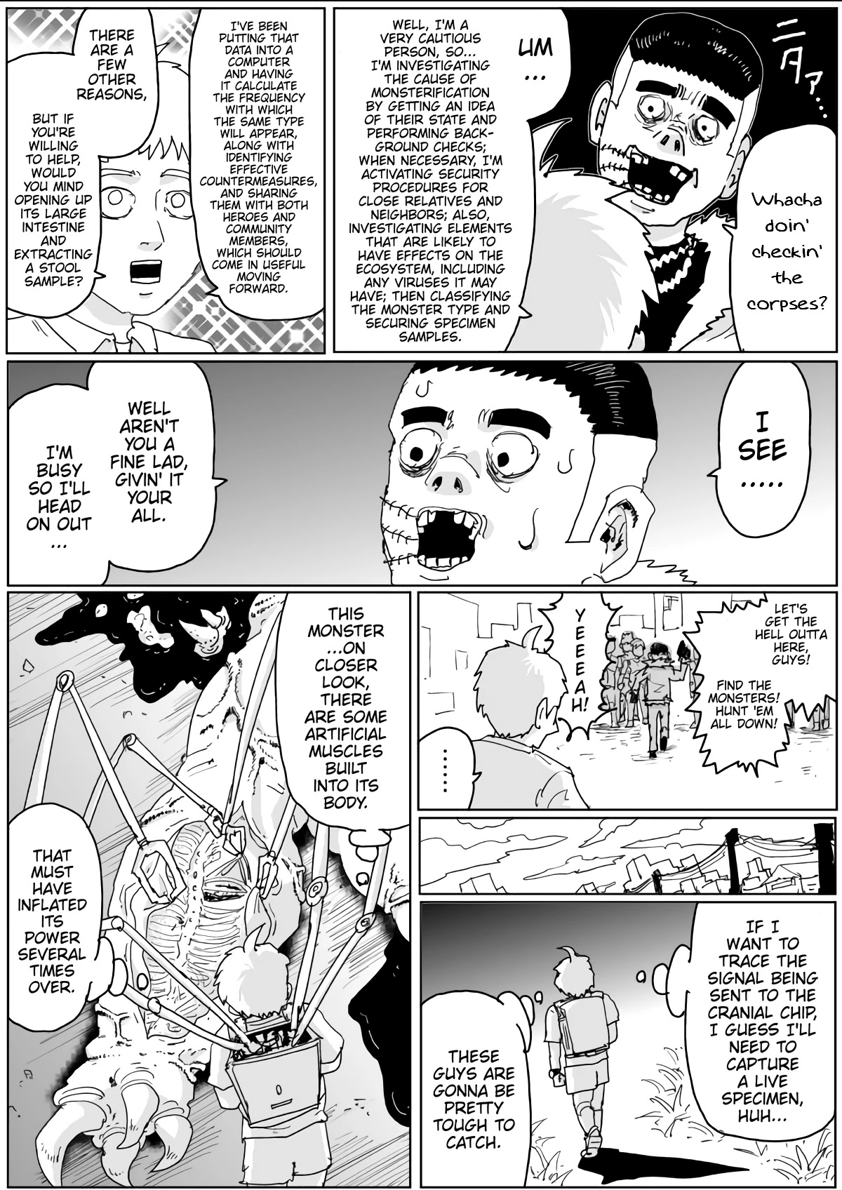 Onepunch-Man (ONE) Chapter 135 page 4 - Chapter 135