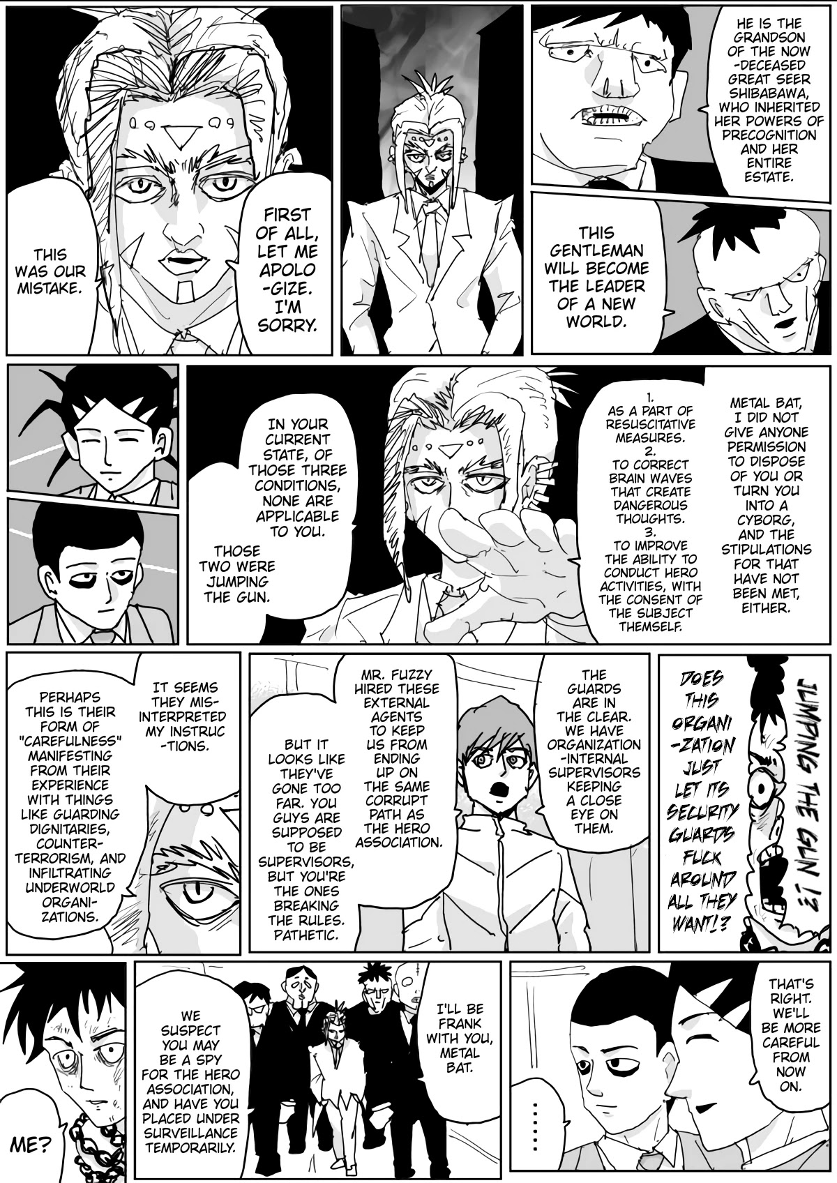 Onepunch-Man (ONE) Chapter 137 page 12 - Chapter 137