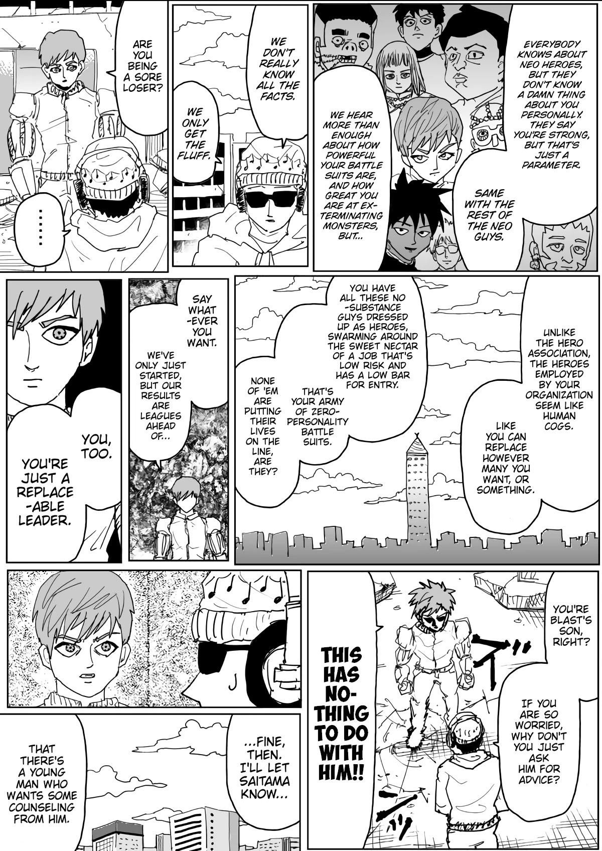 Onepunch-Man (ONE) Chapter 138 page 10 - Chapter 138