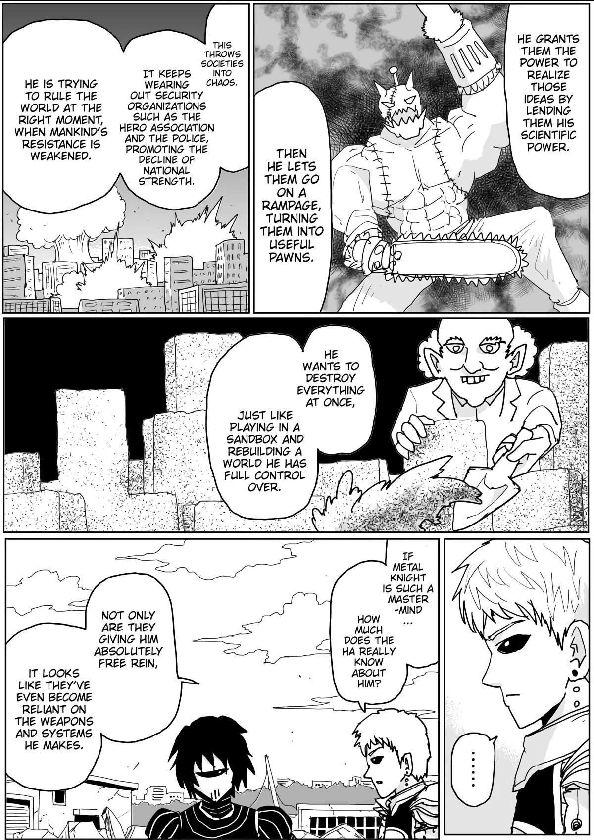 Onepunch-Man (ONE) Chapter 139 page 16 - Chapter 139