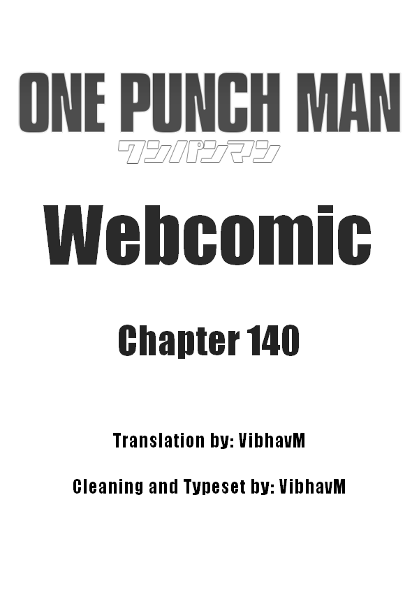 Onepunch-Man (ONE) Chapter 140 page 1 - Chapter 140