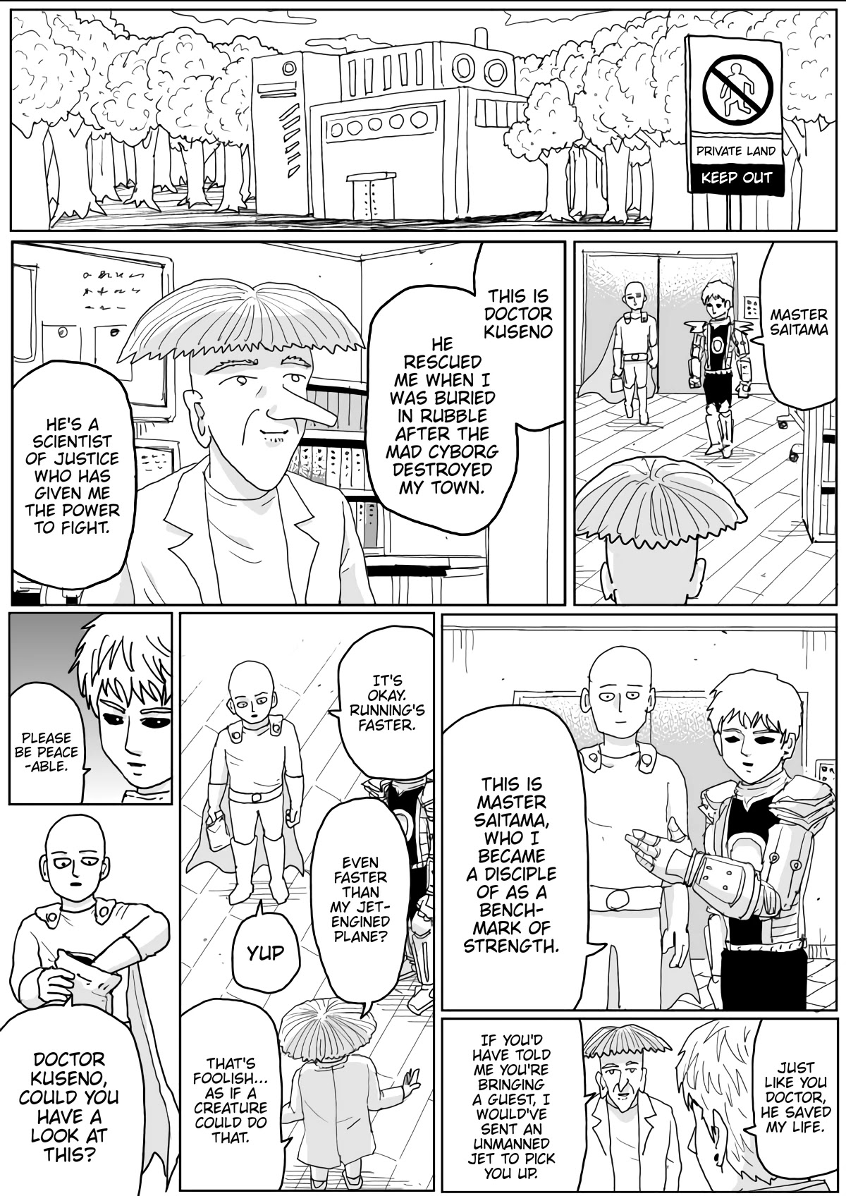 Onepunch-Man (ONE) Chapter 140 page 8 - Chapter 140