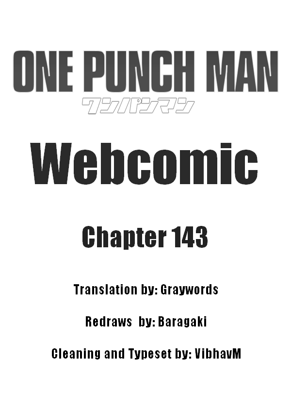 Onepunch-Man (ONE) Chapter 143 page 1 - Chapter 143
