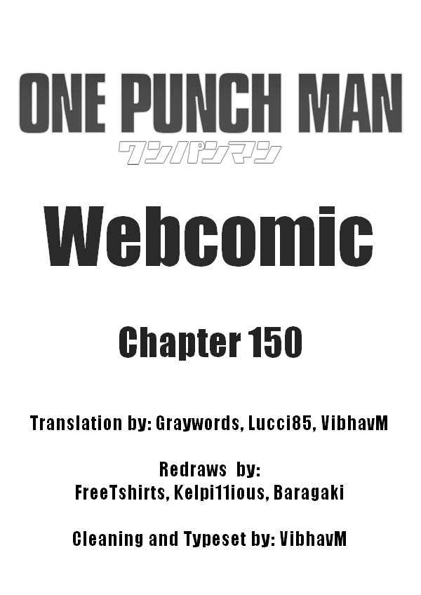 Onepunch-Man (ONE) Chapter 150 page 1 - Chapter 150