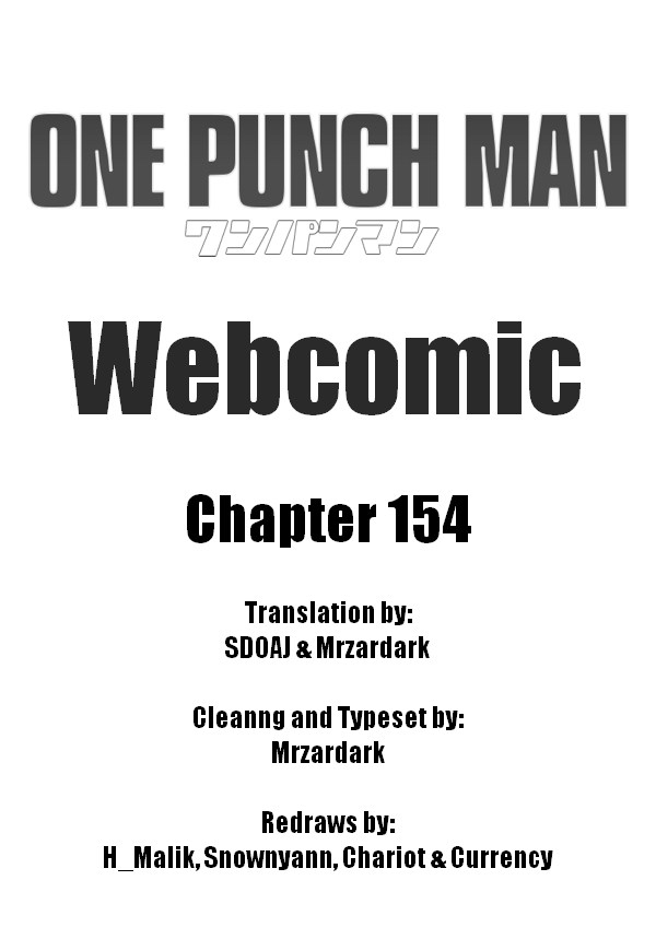 Onepunch-Man (ONE) Chapter 154 page 1 - Chapter 154
