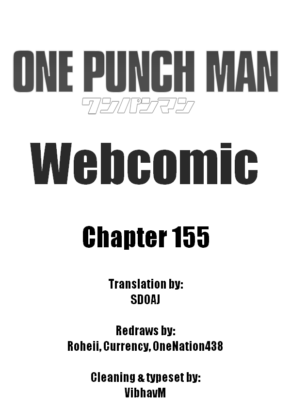 Onepunch-Man (ONE) Chapter 155 page 1 - Chapter 155