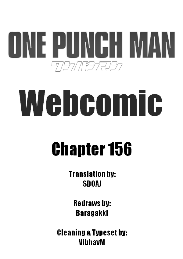 Onepunch-Man (ONE) Chapter 156 page 1 - Chapter 156