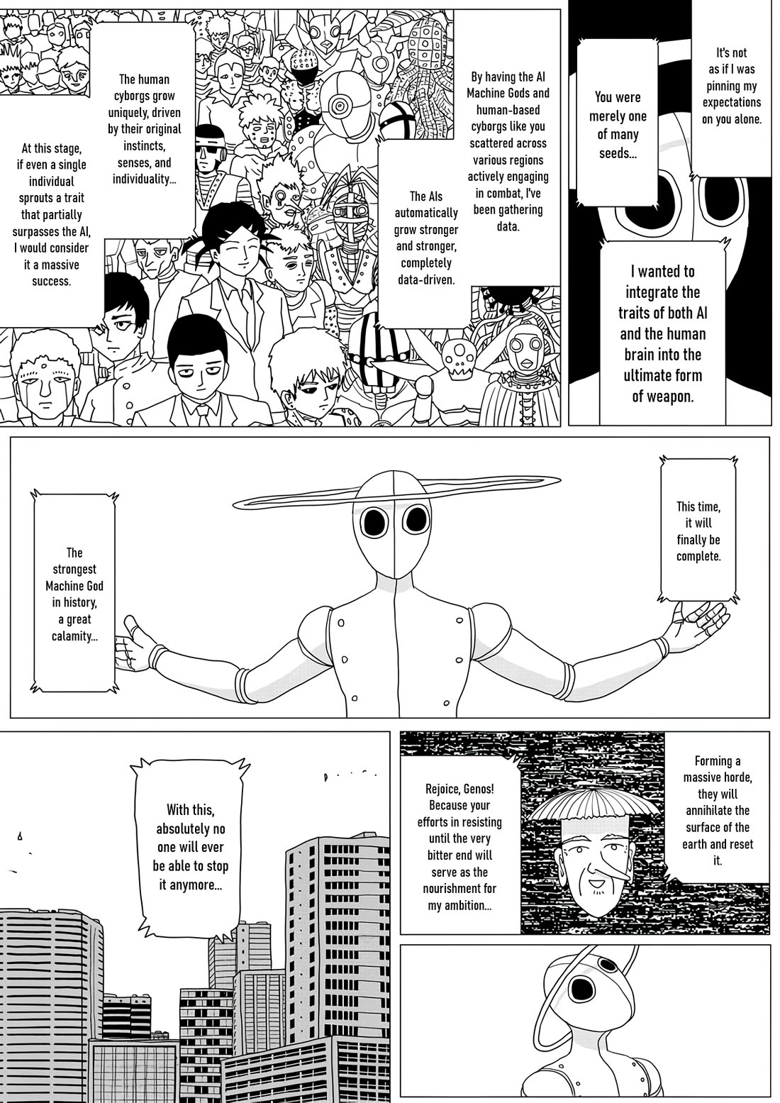 Onepunch-Man (ONE) Chapter 160 page 33 - Chapter 160