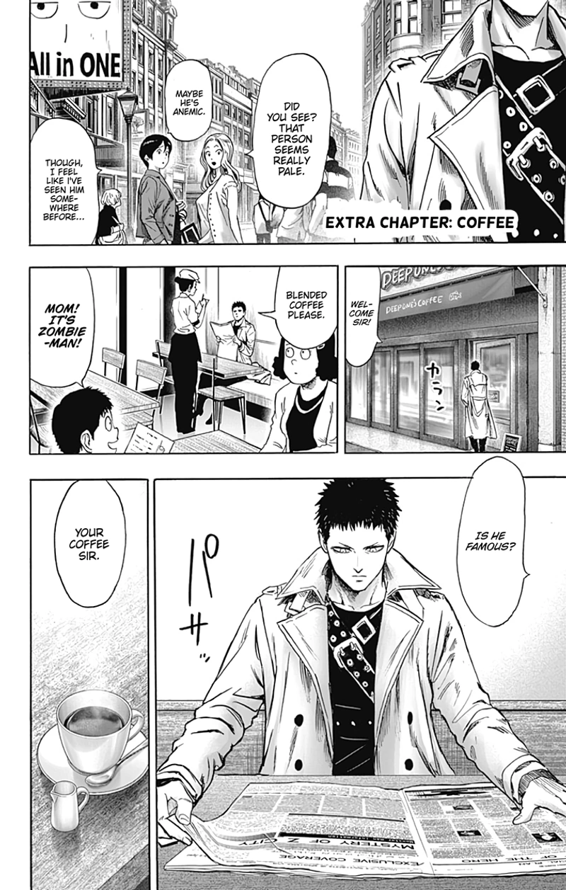 Onepunch-Man Chapter 103.5 page 6 - Chapter 103.5: Coffee | Volume 22 Extras