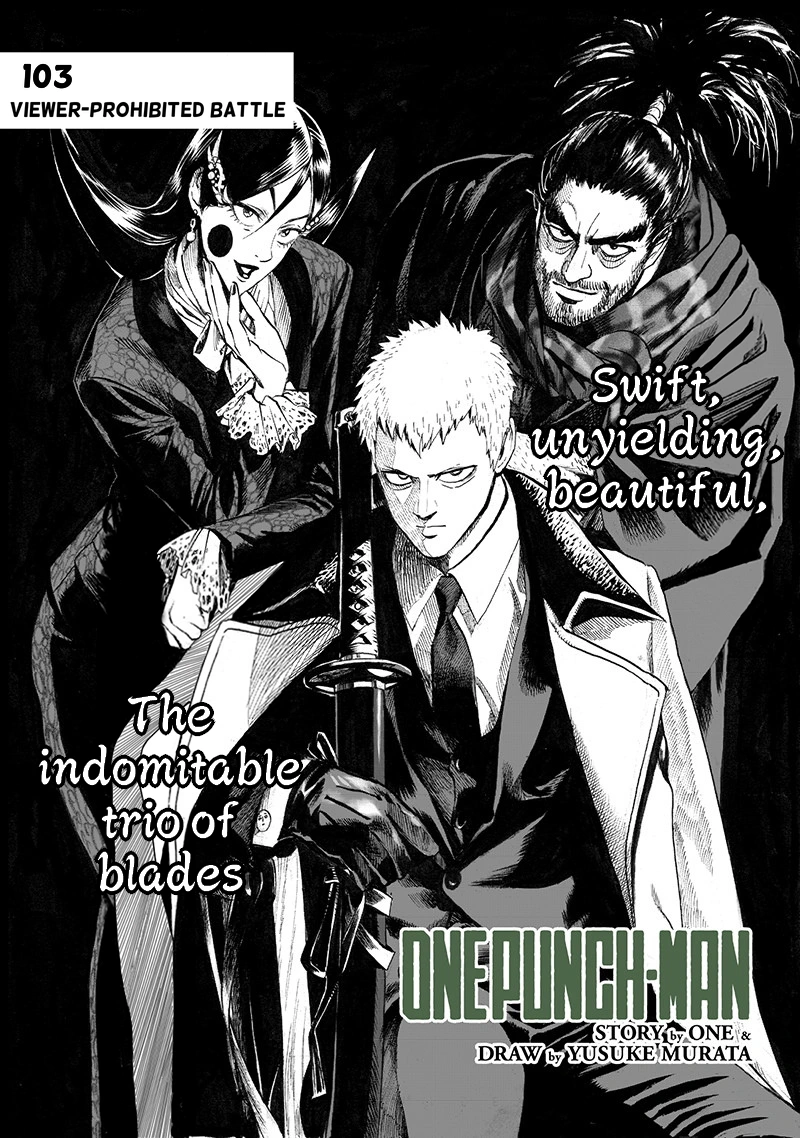Onepunch-Man Chapter 103 page 1 - Chapter 103: Viewer-Prohibited Battle