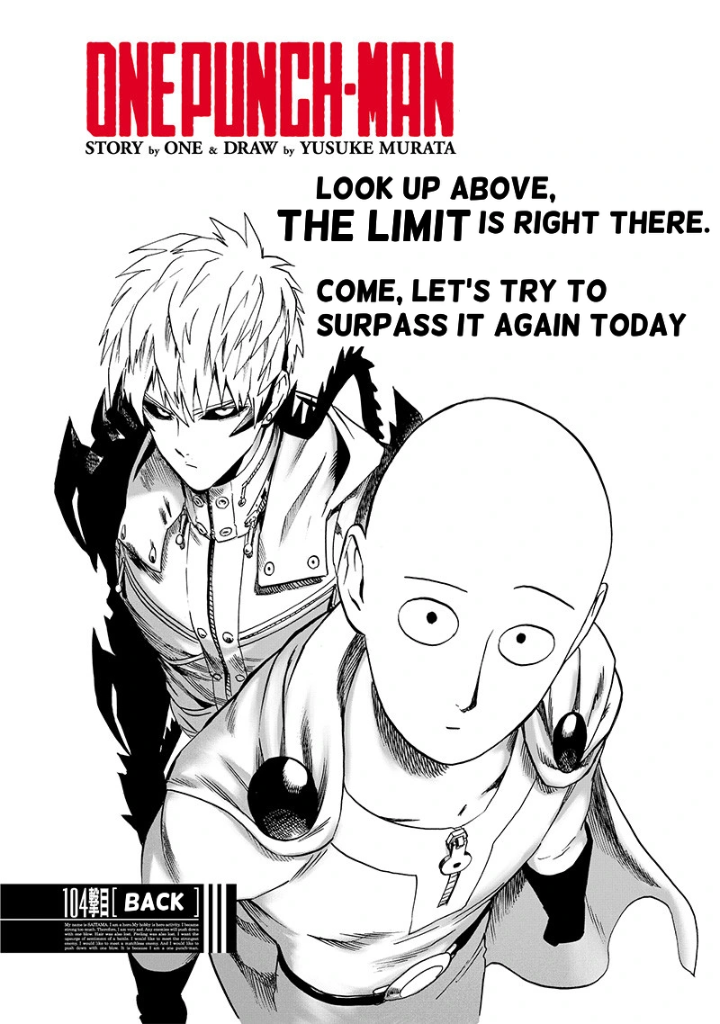 Onepunch-Man Chapter 104 page 2 - Chapter 104: Back